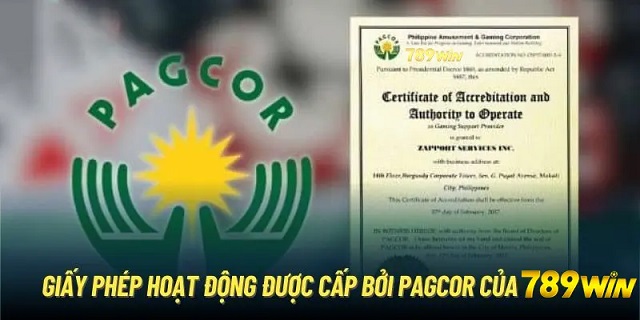 789WIN hoạt động được cấp giấy phép đầy đủ bởi các tổ chức danh tiếng