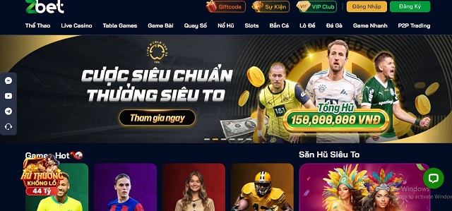Nhà Cái ZBET – Thiên Đường Cá Cược Trực Tuyến Đến Từ Châu Mỹ